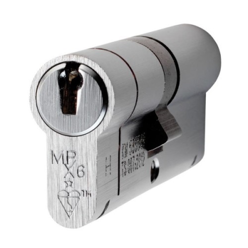 Euro Spec Key Eurospec TS007 1 Star 6 Pin Offset Euro Profile Cylinder