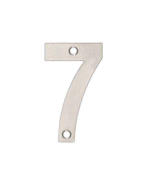 Modern 50mm Face Fixed Numerals | Sleek Door Number Design